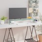 vidaXL Soporte para TV/Elevador monitor cristal claro 90x30x13 cm vidaXL Soporte para TV/Elevador monitor cristal claro 90x30x13 cm