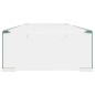 vidaXL Soporte para TV/Elevador monitor cristal claro 90x30x13 cm vidaXL Soporte para TV/Elevador monitor cristal claro 90x30x13 cm