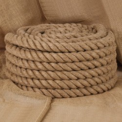 vidaXL Cuerda de yute 10 m de longitud y 60 mm de grosor