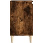 vidaXL Armario de lavabo madera contrachapada roble ahumado 58x33x60cm vidaXL Armario de lavabo madera contrachapada roble ahumado 58x33x60cm