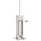 vidaXL Embutidora manual de acero inoxidable plateado 7 L vidaXL Embutidora manual de acero inoxidable plateado 7 L