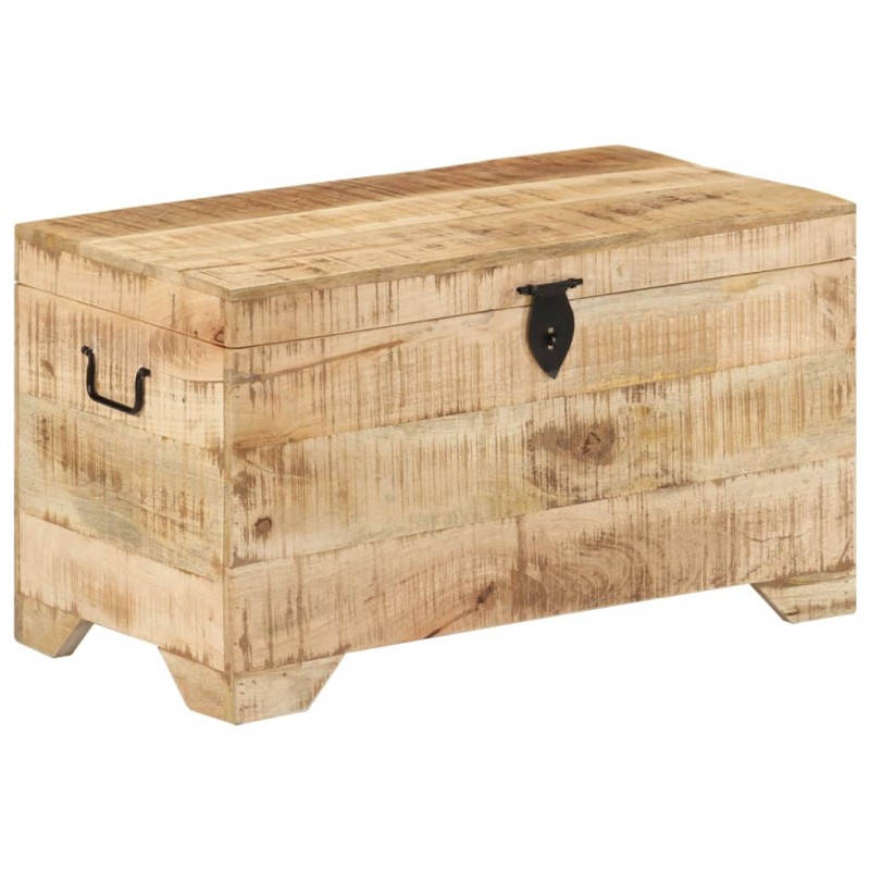 vidaXL Cofre de almacenamiento de madera de mango rugoso vidaXL Cofre de almacenamiento de madera de mango rugoso