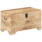 vidaXL Cofre de almacenamiento de madera de mango rugoso vidaXL Cofre de almacenamiento de madera de mango rugoso