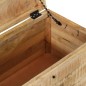 vidaXL Cofre de almacenamiento de madera de mango rugoso vidaXL Cofre de almacenamiento de madera de mango rugoso
