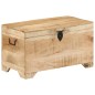vidaXL Cofre de almacenamiento de madera de mango rugoso vidaXL Cofre de almacenamiento de madera de mango rugoso