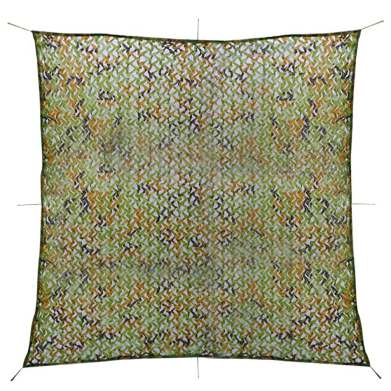 vidaXL Red de camuflaje con bolsa de almacenamiento verde 2x3 m vidaXL Red de camuflaje con bolsa de almacenamiento verde 2x3 m