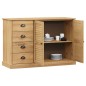 vidaXL Aparador con cajones VIGO madera maciza pino 113x40x75 cm vidaXL Aparador con cajones VIGO madera maciza pino 113x40x75 cm