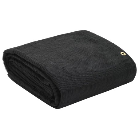 vidaXL Red para contenedor de transporte HDPE negro 4x9 m