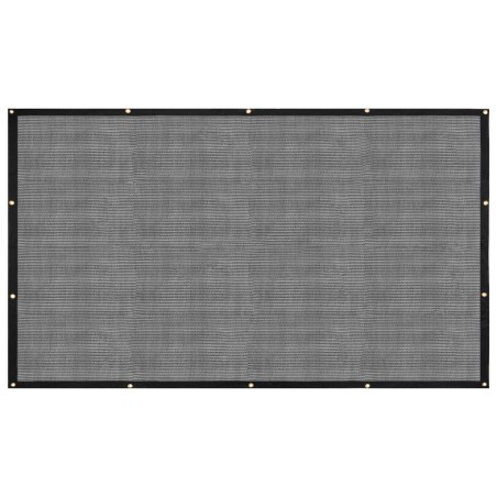 vidaXL Red para contenedor de transporte HDPE negro 4x9 m