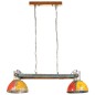 vidaXL Lámpara colgante industrial multicolor E27 25 W 111 cm vidaXL Lámpara colgante industrial multicolor E27 25 W 111 cm