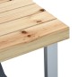 vidaXL Mesa de camping plegable con 4 asientos acero aluminio vidaXL Mesa de camping plegable con 4 asientos acero aluminio
