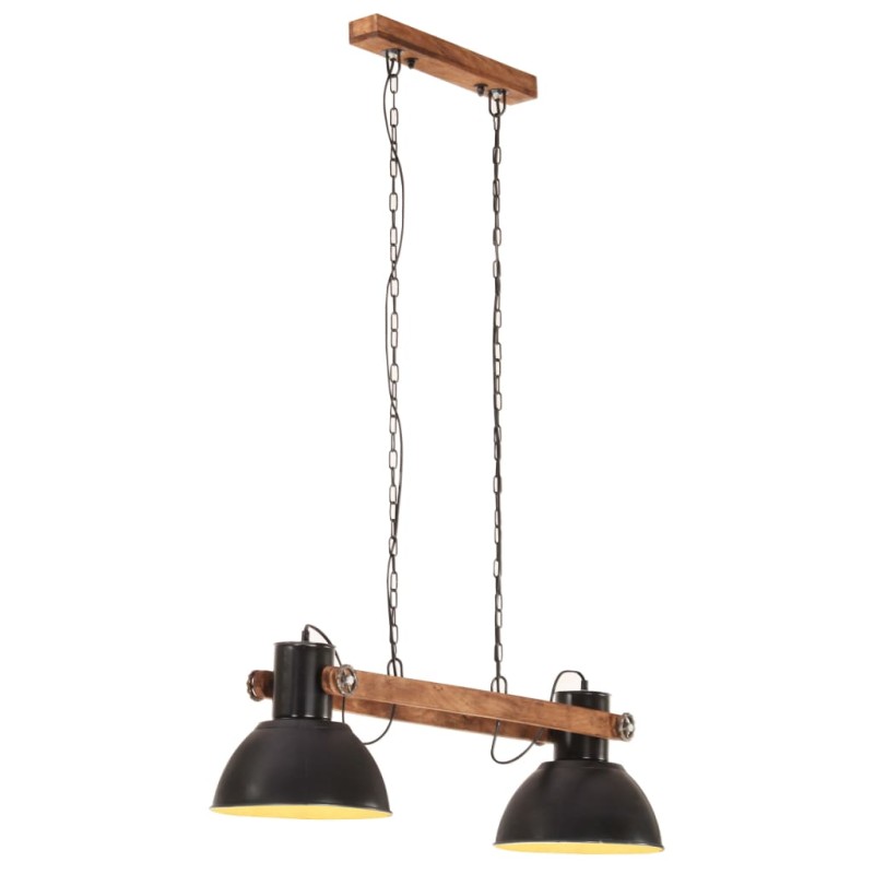 vidaXL Lámpara colgante industrial 25 W negra 109 cm E27 vidaXL Lámpara colgante industrial 25 W negra 109 cm E27