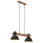 vidaXL Lámpara colgante industrial 25 W negra 109 cm E27 vidaXL Lámpara colgante industrial 25 W negra 109 cm E27