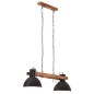 vidaXL Lámpara colgante industrial 25 W negra 109 cm E27 vidaXL Lámpara colgante industrial 25 W negra 109 cm E27