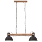 vidaXL Lámpara colgante industrial 25 W negra 109 cm E27 vidaXL Lámpara colgante industrial 25 W negra 109 cm E27