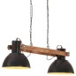 vidaXL Lámpara colgante industrial 25 W negra 109 cm E27 vidaXL Lámpara colgante industrial 25 W negra 109 cm E27