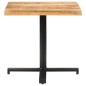 vidaXL Mesa de bistró cuadrada madera de mango rugosa 80x80x75 cm vidaXL Mesa de bistró cuadrada madera de mango rugosa 80x80x75 cm