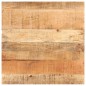 vidaXL Mesa de bistró cuadrada madera de mango rugosa 80x80x75 cm vidaXL Mesa de bistró cuadrada madera de mango rugosa 80x80x75 cm