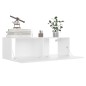 vidaXL Set de muebles de salón TV 8 piezas madera de ingeniería blanco