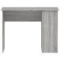 vidaXL Escritorio de madera contrachapada gris Sonoma 100x55x75 cm vidaXL Escritorio de madera contrachapada gris Sonoma 100x55x75 cm