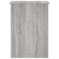 vidaXL Escritorio de madera contrachapada gris Sonoma 100x55x75 cm vidaXL Escritorio de madera contrachapada gris Sonoma 100x55x75 cm