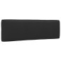 vidaXL Sofá de palets 2 plazas cojines madera pino impregnada negro vidaXL Sofá de palets 2 plazas cojines madera pino impregnada negro