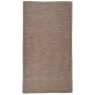 vidaXL Alfombra de exterior de tejido plano marrón 80x150 cm vidaXL Alfombra de exterior de tejido plano marrón 80x150 cm