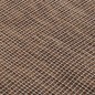 vidaXL Alfombra de exterior de tejido plano marrón 80x150 cm vidaXL Alfombra de exterior de tejido plano marrón 80x150 cm