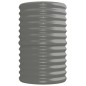 vidaXL Jardinera arriate acero recubrimiento polvo gris 224x40x68 cm vidaXL Jardinera arriate acero recubrimiento polvo gris 224x40x68 cm