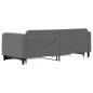 vidaXL Sofá cama nido con cajones tela gris oscuro 80x200 cm vidaXL Sofá cama nido con cajones tela gris oscuro 80x200 cm