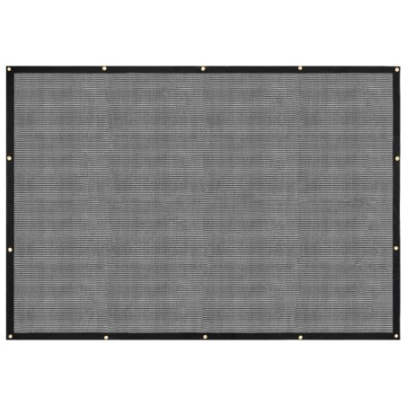vidaXL Red para contenedor de transporte HDPE negro 3x7 m