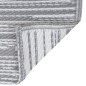 vidaXL Alfombra de exterior PP gris 80x150 cm vidaXL Alfombra de exterior PP gris 80x150 cm