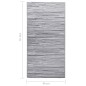 vidaXL Alfombra de exterior PP gris 80x150 cm vidaXL Alfombra de exterior PP gris 80x150 cm