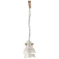 vidaXL Lámpara colgante industrial 25 W plateada 109 cm E27 vidaXL Lámpara colgante industrial 25 W plateada 109 cm E27