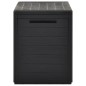 vidaXL Caja de almacenamiento de jardín gris antracita 78x44x55 cm vidaXL Caja de almacenamiento de jardín gris antracita 78x44x55 cm