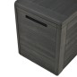 vidaXL Caja de almacenamiento de jardín gris antracita 78x44x55 cm vidaXL Caja de almacenamiento de jardín gris antracita 78x44x55 cm