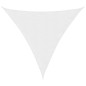 vidaXL Toldo de vela triangular tela Oxford blanco 5x5x5 m vidaXL Toldo de vela triangular tela Oxford blanco 5x5x5 m