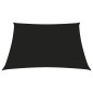 vidaXL Toldo de vela rectangular tela Oxford negro 2,5x3 m vidaXL Toldo de vela rectangular tela Oxford negro 2,5x3 m