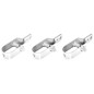 vidaXL Valla tela metálica y postes acero galvanizado plata 15x1,25 m vidaXL Valla tela metálica y postes acero galvanizado plata 15x1,25 m