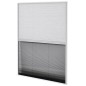 vidaXL Mosquitera plisada para ventanas aluminio 80x100cm com sombrilla vidaXL Mosquitera plisada para ventanas aluminio 80x100cm com sombrilla
