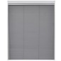 vidaXL Mosquitera plisada para ventanas aluminio 80x100cm com sombrilla vidaXL Mosquitera plisada para ventanas aluminio 80x100cm com sombrilla