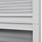 vidaXL Mosquitera plisada para ventanas aluminio 80x100cm com sombrilla vidaXL Mosquitera plisada para ventanas aluminio 80x100cm com sombrilla