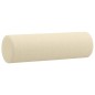 vidaXL Juego de sofás con cojines 3 piezas tela crema vidaXL Juego de sofás con cojines 3 piezas tela crema