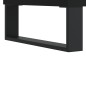 vidaXL Mueble de TV madera de ingeniería negro 102x36x50 cm vidaXL Mueble de TV madera de ingeniería negro 102x36x50 cm