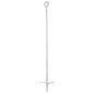 vidaXL Anclajes de tierra 6 uds metal galvanizado 10x60 cm vidaXL Anclajes de tierra 6 uds metal galvanizado 10x60 cm