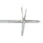 vidaXL Anclajes de tierra 6 uds metal galvanizado 10x60 cm vidaXL Anclajes de tierra 6 uds metal galvanizado 10x60 cm