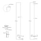 vidaXL Anclajes de tierra 6 uds metal galvanizado 10x60 cm vidaXL Anclajes de tierra 6 uds metal galvanizado 10x60 cm
