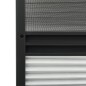 vidaXL Mosquitera plisada para ventanas contra el sol aluminio 60x80cm vidaXL Mosquitera plisada para ventanas contra el sol aluminio 60x80cm