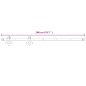 vidaXL Kit herrajes para puertas correderas de acero blanco 200 cm vidaXL Kit herrajes para puertas correderas de acero blanco 200 cm