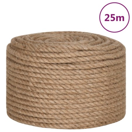 vidaXL Cuerda de yute 25 m de longitud y 14 mm de grosor